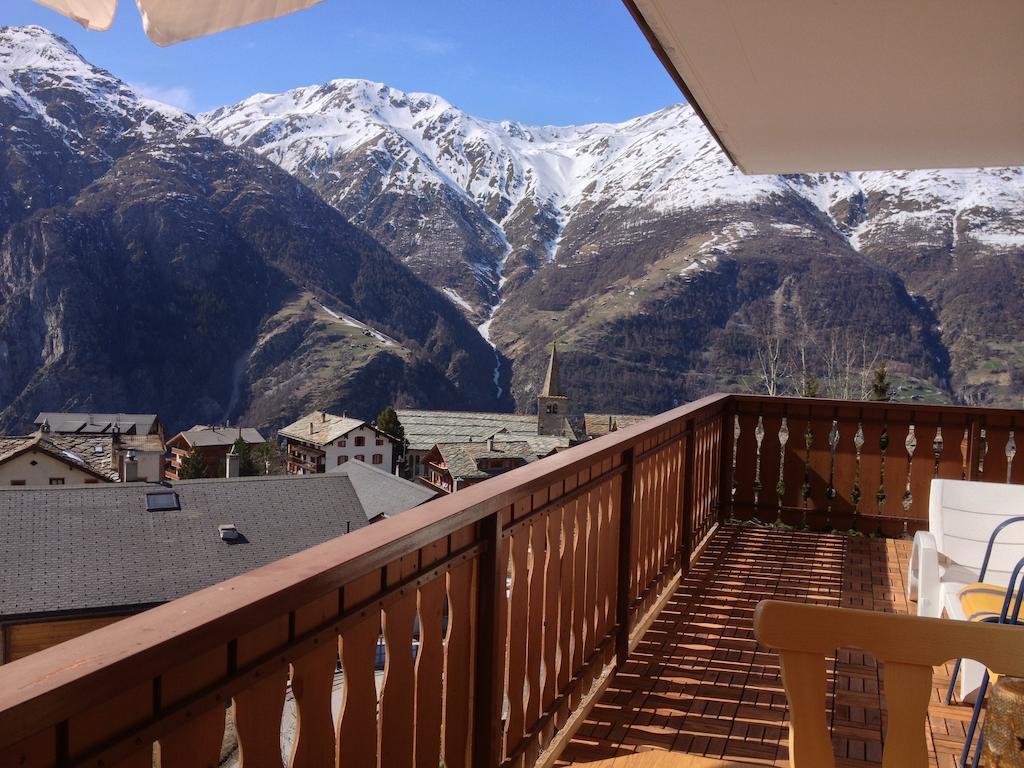 Appartement In 1700M Mit Traumblick Grächen Exterior photo