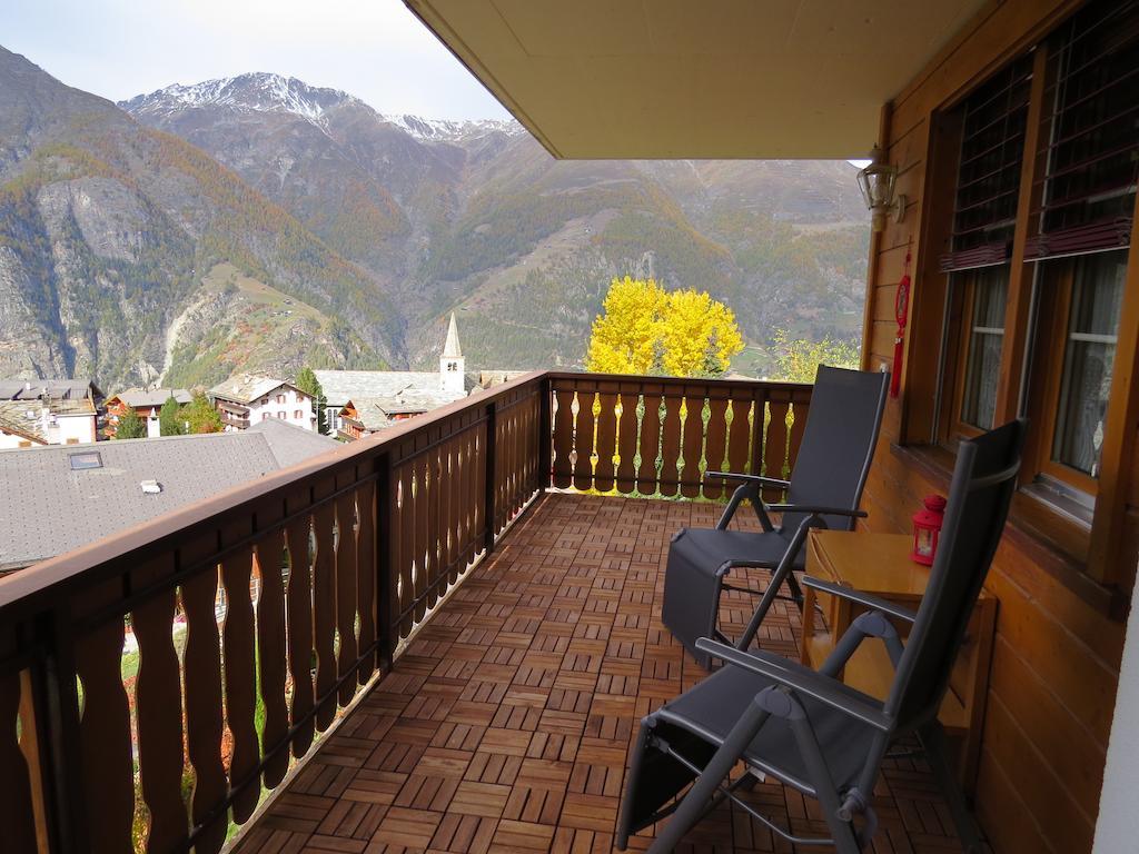 Appartement In 1700M Mit Traumblick Grächen Exterior photo